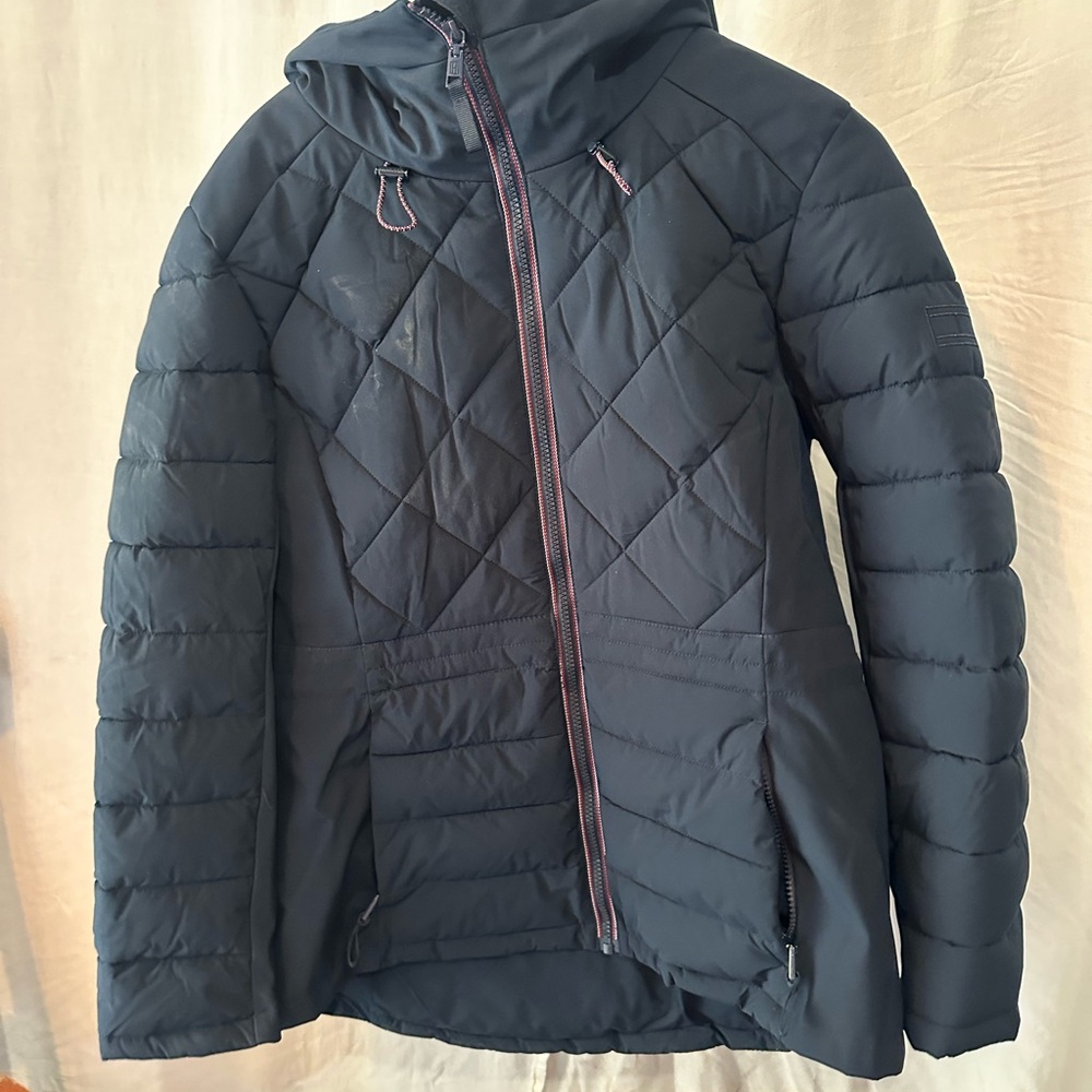 Women's Quilted Black Jacket